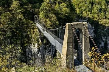 Passerelle d 'Holzarte- Larrau