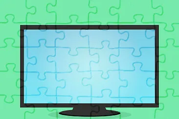 monitor jigsaw puzzle