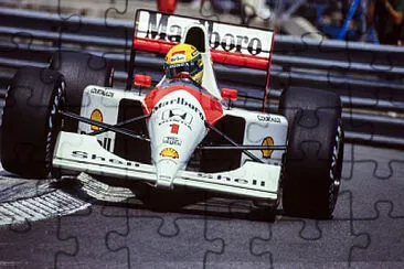 Maclaren Senna 93 jigsaw puzzle