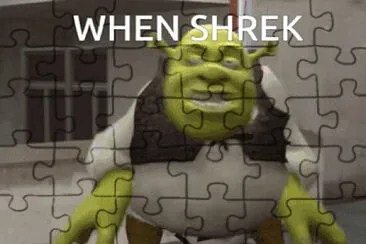 Shrek at 3AM jigsaw puzzle