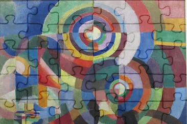 פאזל של Sonia Delaunay Prismes électriques