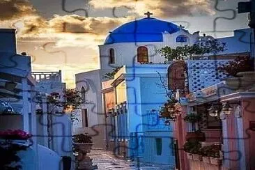 grecia. jigsaw puzzle