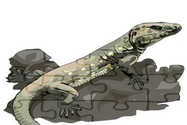 LAGARTO GIGANTE DEL HIERRO jigsaw puzzle