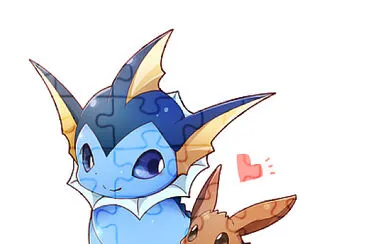 Eevee y Vaporeon