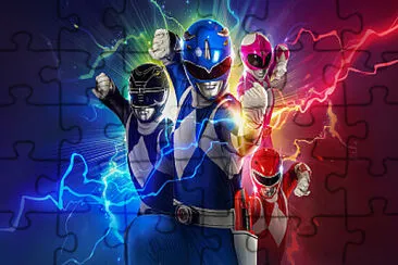 פאזל של POWER RANGERS 1