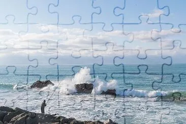 Le Pêcheur d 'Ecumes Biarritz jigsaw puzzle