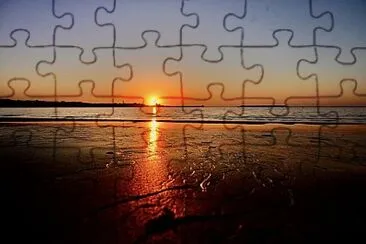 Coucher du soleil jigsaw puzzle