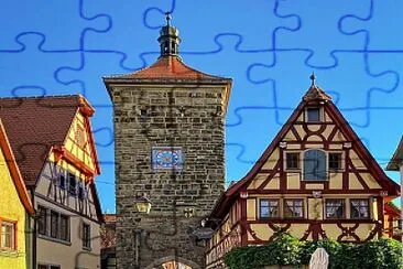 Rothenburg jigsaw puzzle