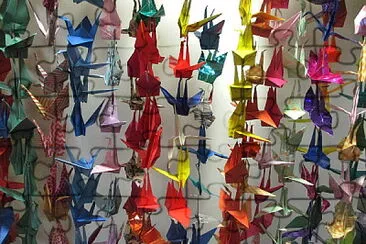 Origami cranes jigsaw puzzle