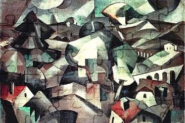 Gleizes Paysage 1911 jigsaw puzzle