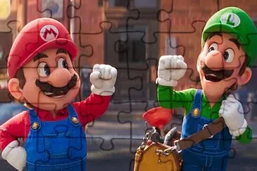 MÁRIO E LUIGI jigsaw puzzle