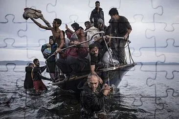 refugiados jigsaw puzzle