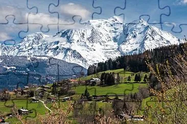 Combloux jigsaw puzzle