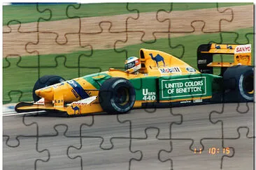 פאזל של F 1 BENETTON 1992