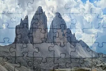 פאזל של tre cime di Lavaredo