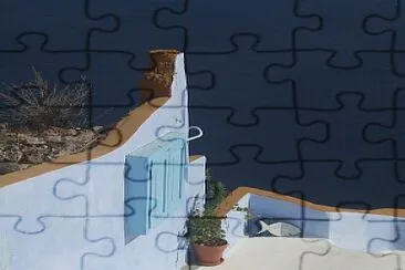 Santorini jigsaw puzzle