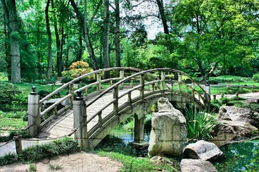 פאזל של puente en el parque