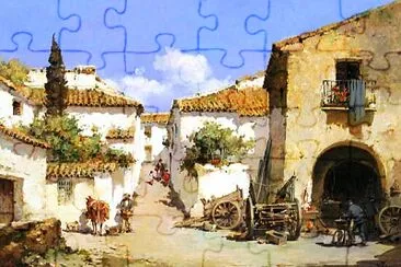 Calle empinada jigsaw puzzle