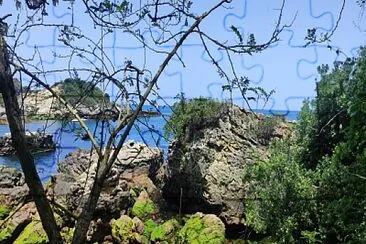 Cap Higuer pres Hendaye jigsaw puzzle