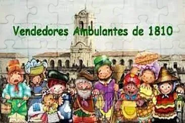 פאזל של Vendedores ambulantes 1810