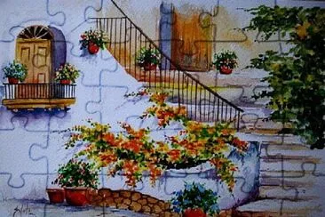 Escalera jigsaw puzzle