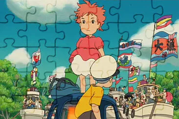 ponyo miyazaki jigsaw puzzle