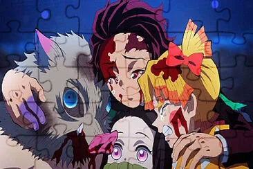 demon slayer jigsaw puzzle