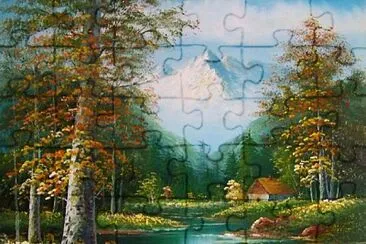 A jigsaw puzzle