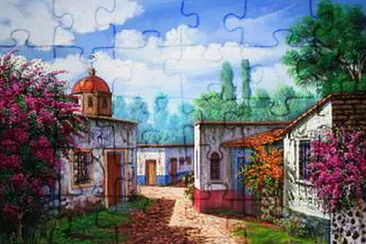 Callecita a jigsaw puzzle