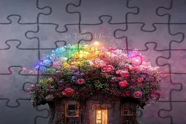 Casita flores jigsaw puzzle