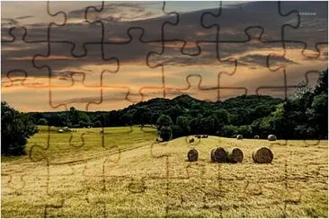 Campagne Basque près d 'Arcangues jigsaw puzzle