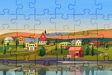 Casas jigsaw puzzle