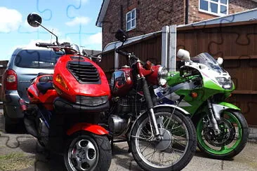 Motorcycles jigsaw puzzle