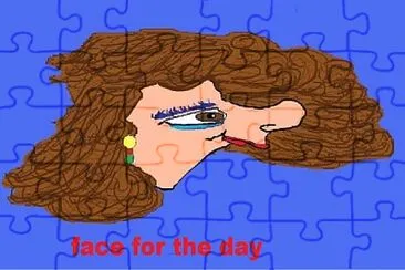 face for the day 14 jigsaw puzzle