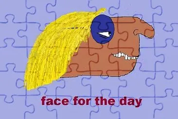 face for the day 15 jigsaw puzzle