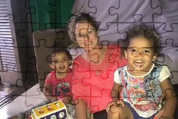 Meninas e a Dinda jigsaw puzzle