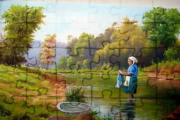 Lavanderas jigsaw puzzle