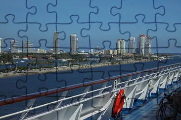 Miami cruise jigsaw puzzle