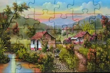 Casas jigsaw puzzle