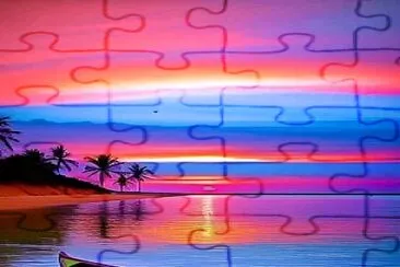 Colorido jigsaw puzzle