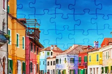 Burano-Venecia jigsaw puzzle