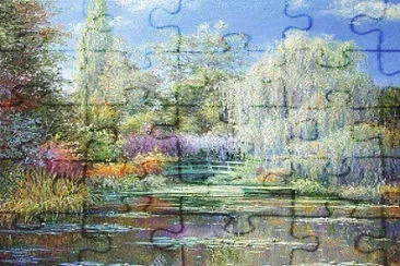 Monet jigsaw puzzle