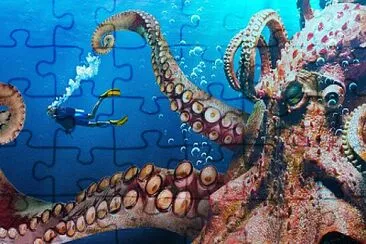 Pulpo Gigante jigsaw puzzle