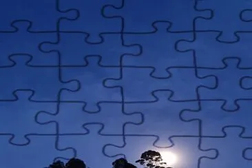 Que linda que está la luna... jigsaw puzzle