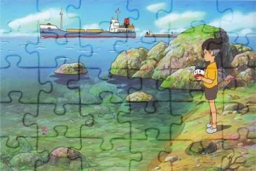 ponyo miyazaki jigsaw puzzle