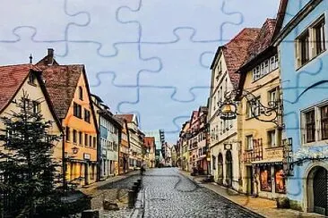 פאזל של Rothenburg ob der Tauber