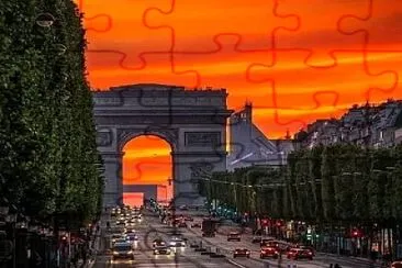 פאזל של Arco del triunfo, Francia