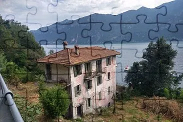 Vista lago Como jigsaw puzzle