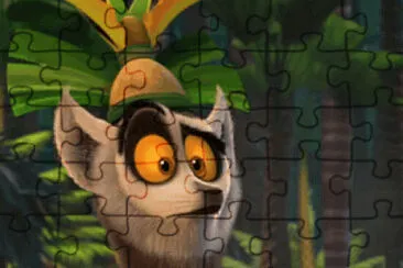 פאזל של KIng Julien