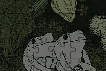 פאזל של Frogs